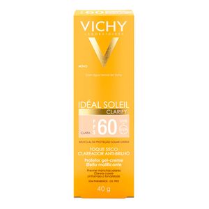 VICHY IDEAL SOLEIL CLARIFY PROTETOR SOLAR COR CLARA FPS60 40
