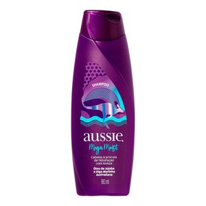 SHAMPOO AUSSIE MEGA MOIST HIDRATAÇAO 180ML