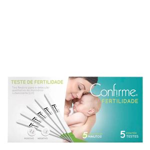 TESTE DE FERTILIDADE CONFIRME COMPACT 5UN