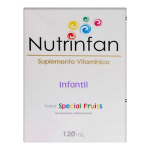 NUTRINFAN INFANTIL SABOR SPECIAL FRUITS SUSPENSAO ORAL 120ML