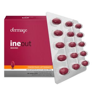 DERMAGE INEOUT RESVINO CONCENTRADO ANTIOXIDANTE 60CAP