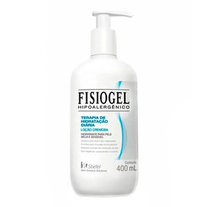FISIOGEL LOÇAO CREMOSA 400ML PUMP