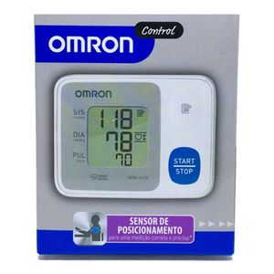 MONITOR DE PRESSAO ARTERIAL DE PULSO AUTOMATICO HEM6124 OMRO