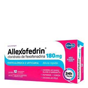 ALLEXOFEDRIN 180MG 10CPR