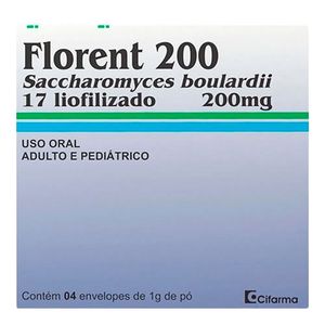 FLORENT 200MG 4ENVELOPES