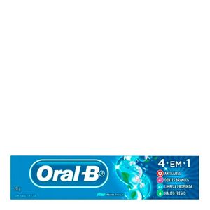 CREME DENTAL ORAL B 4EM1 MENTA 70G