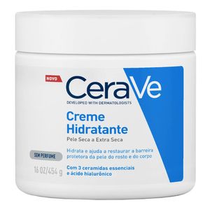 CERAVE CREME HID PELE SECA A EXTRA SECA SEM PERFUME 454G
