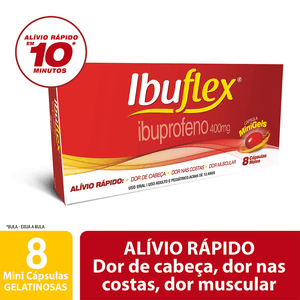 IBUFLEX 400MG 8CAP