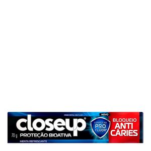 CREME DENTAL CLOSE UP PROTEÇAO BIOATIVA BLOQUEIO ANTICARIES