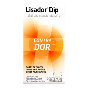 LISADOR DIP 1G 20CPR