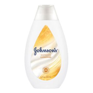 LOÇAO HIDRATANTE JOHNSONS EXPRESS ILUMINADORA 200ML