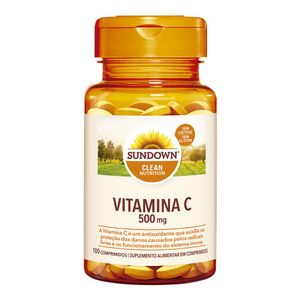VITAMINA C 500MG SUNDOWN PURE 100CPR