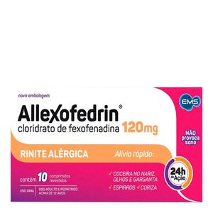 ALLEXOFEDRIN 120MG 10CPR