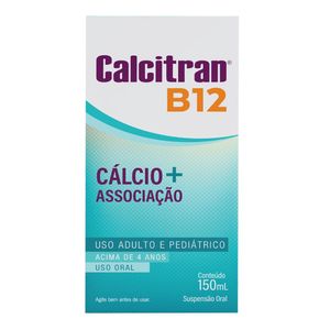 CALCITRAN B12 SUSPENÇAO ORAL 150ML