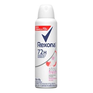DESODORANTE REXONA AE STAY FRESH FLORES BRANCAS E LICHIA 150