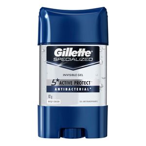 DESODORANTE GILLETTE CLEAR GEL ANTIBACTERIAL 82G
