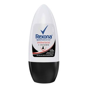 DESODORANTE REXONA ROLL ON ANTIBACTERIAL INVISIBLE WOMEN 50M