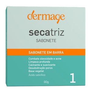 DERMAGE SECATRIZ SABONETE EM BARRA 90G