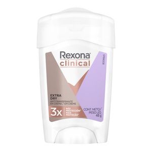 DESODORANTE REXONA STICK CLINICAL WOMEN EXTRA DRY 48G
