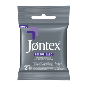 PRESERVATIVO JONTEX SENSATION TEXTURIZADO 3UN