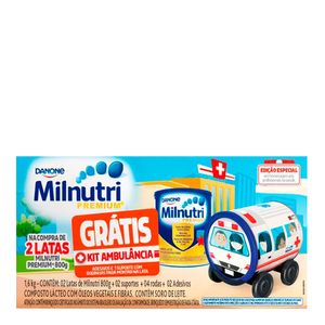 LEITE MILNUTRI 800G 2UN MAIS BRINDE