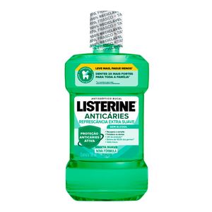 LISTERINE ENXAGUATORIO BUCAL ZERO ALCOOL ANTICARIES MENTA 50