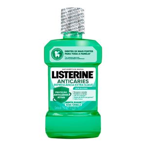 LISTERINE ENXAGUATORIO BUCAL ZERO ALCOOL ANTICARIES MENTA 25