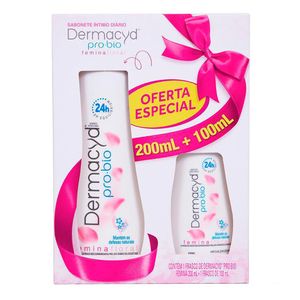 DERMACYD FEMINA FLORAL 200ML POR MAIS 1,99 LEVE MAIS 100ML