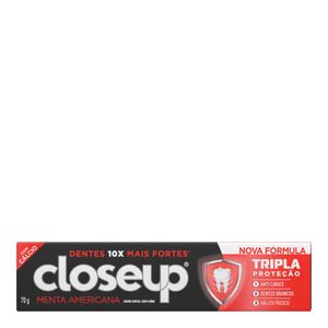 CREME DENTAL CLOSE UP TRIPLE MENTA AMERICANA 70G