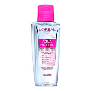 LOREAL AGUA MICELAR SOLUÇAO DE LIMPEZA FACIAL 5EM1 100ML