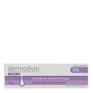 DERMOTIVIN BENZAC 5% 15G