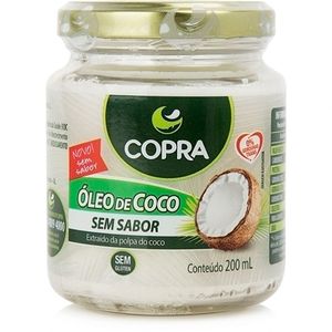 OLEO DE COCO COPRA SEM SABOR/CHEIRO 200ML
