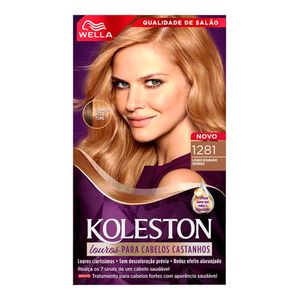 TINTURA KOLESTON LOUROS PODEROSOS 1281 LOURO DOURADO INTENSO