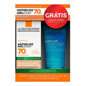 ANTHELIOS AIRLICIUM PROTETOR SOLAR COR CLARA FPS70 40G GRATI