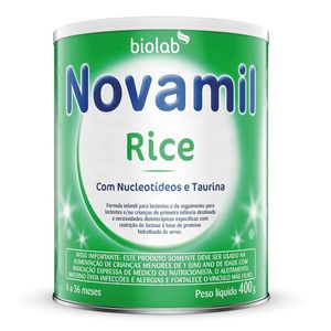 LEITE NOVAMIL RICE 400G