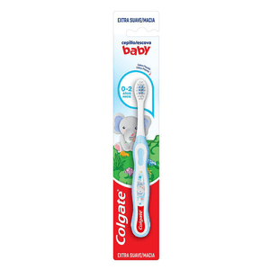 ESCOVA DENTAL INFANTIL COLGATE SMILES 0 A 2ANOS EXTRA MACIA