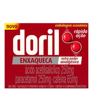 DORIL ENXAQUECA 18CPR