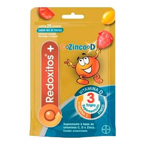 REDOXITOS+ SABOR MIX DE FRUTAS 25UN