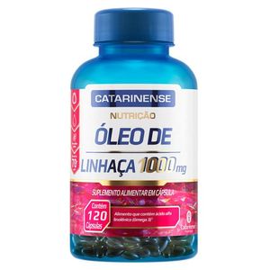 OLEO DE LINHAÇA 1000MG CATARINENSE 120CAP