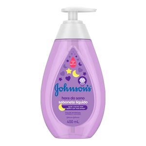 SABONETE LIQUIDO JOHNSONS BABY HORA DO SONO 400ML PUMP