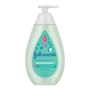 SABONETE LIQUIDO JOHNSONS BABY TOQUE FRESQUINHO 400ML PUMP