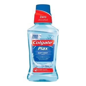 PLAX ENXAGUATORIO BUCAL SOFT MINT SEM ALCOOL 250ML