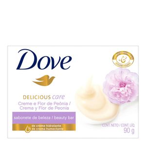 DOVE SABONETE DELICIOUS CARE FLOR DE PEONIA 90G