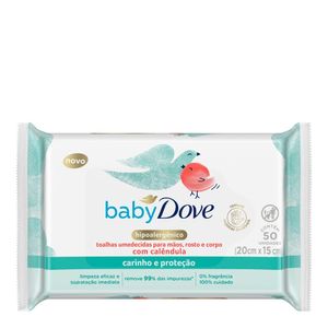 DOVE LENÇO UMEDECIDO BABY HIDRATAÇAO SENSIVEL HIPOALERGENICO
