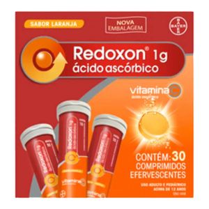 REDOXON 1G LARANJA 30CPR EFERVESCENTES