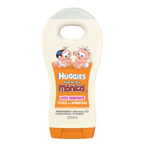 LOÇAO HIDRATANTE HUGGIES TURMA DA MONICA 200ML