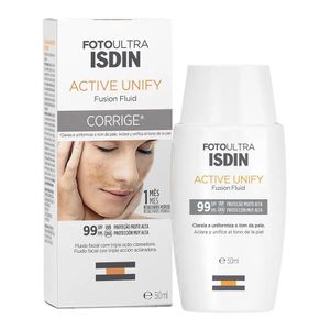 ISDIN FOTO ULTRA ACTIVE UNIFY FUSION FLUID SEM COR FPS99 50M