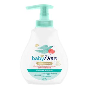 DOVE SABONETE LIQUIDO BABY CALENDULA CARINHO E PROTEÇAO HIDR