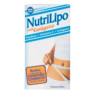 NUTRILIPO COM COLAGENO 600MG 60CAP