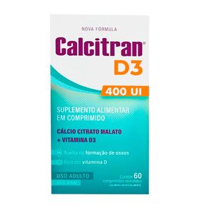 CALCITRAN D3 UI400MG 60CPR